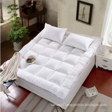 233 Thread Count Cotton White Goose Duck Down and Feather Mattress Topper